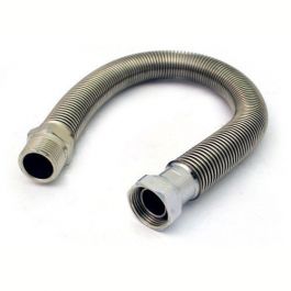 Flexi Hose Anaconda M/F SS316-1/2"x3/4" for Gas Meter